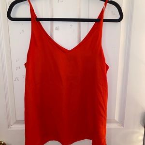 Pretty orange/red tank!